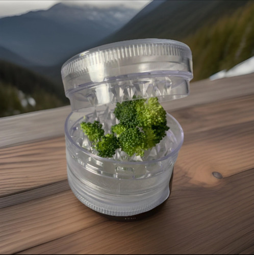 Grinder plastic 5tier - grinder, kief
