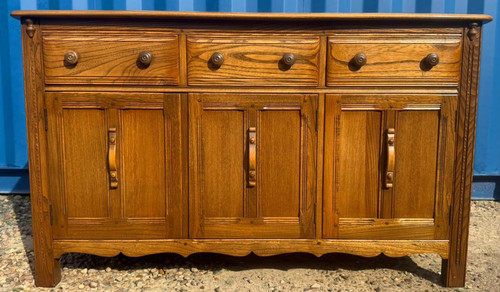 Ercol sideboard elm retro - ercol, mid