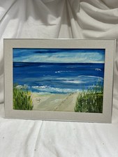 Framed Hand Painted