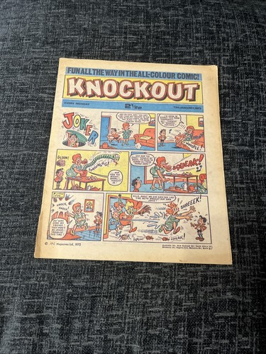 Knockout comic 13 january - knockout,