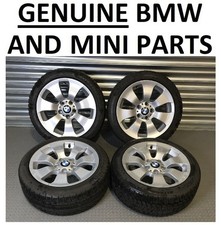 GENUINE BMW 3 Series E90, E91, E92, E93, 17", 158 Alloy Wheels Winter tyres, RSC