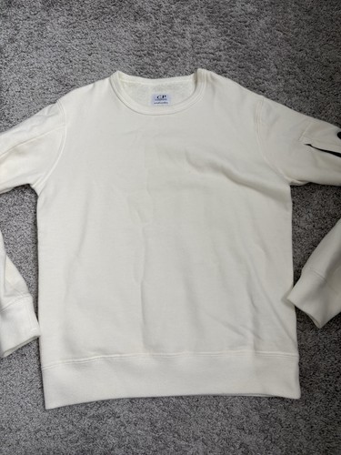 Company white sweatshirt - company,
