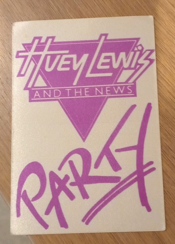 Vintage huey lewis and the - vintage,