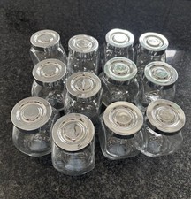 IKEA 12 Small Glass Container