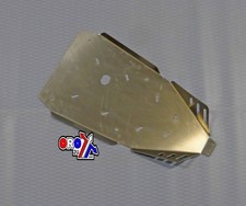 Aluminium engine skid plate - skid,