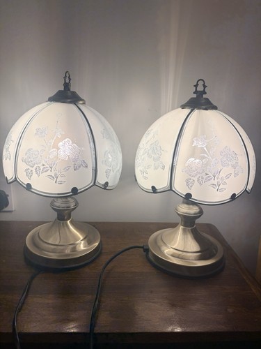 Vintage pair lloytron roses - pair,