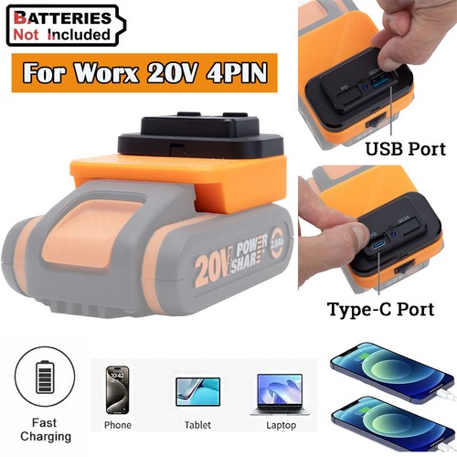 For worx 20v 4pin - for, li-ion