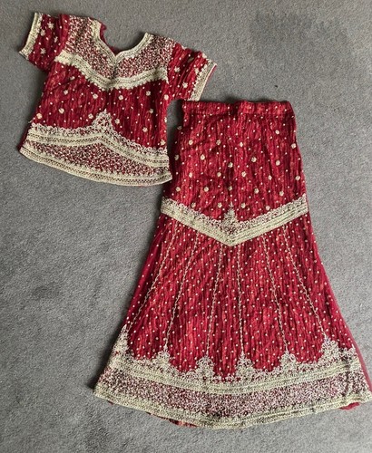 Asian bridal wedding dress