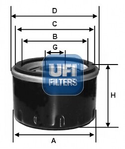 New oil filter - new, alpine