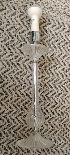 Next clear swirled glass - clear,