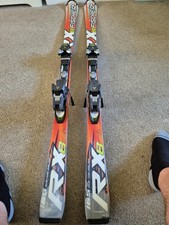 RX8 Fischer Aircarbon Titanium Skis With Bindings