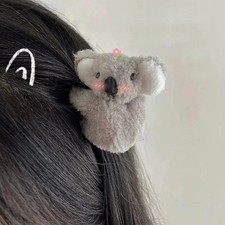 Plush Koala Bear Hair Clip