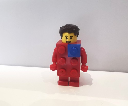 Lego brick suit - brick,