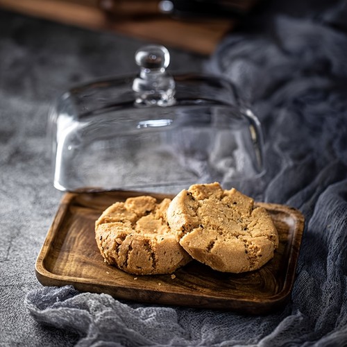 Vintage acacia wood cake - wood,
