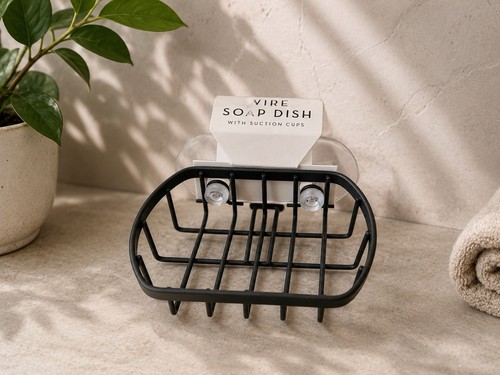 Wire soap dish holder - soap,
