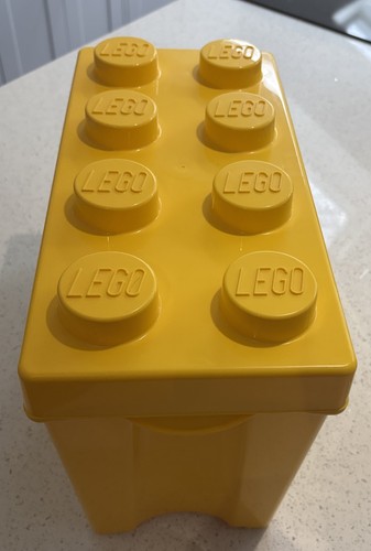 Lego yellow storage toy - yellow,