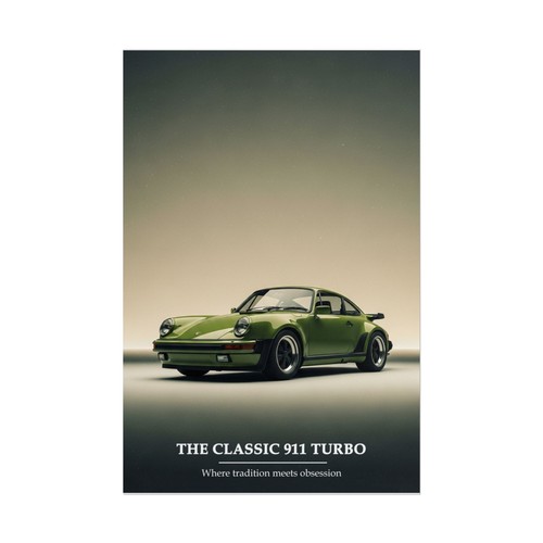 Porsche 911 turbo poster - 911,