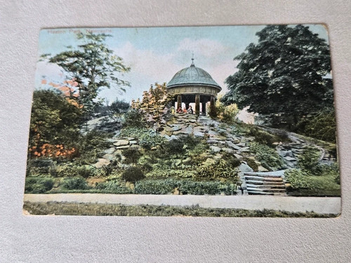 Vintage postcard heaton - vintage,