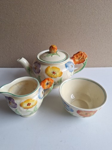 1930 grindley teapot - 1930's, teapot,milk