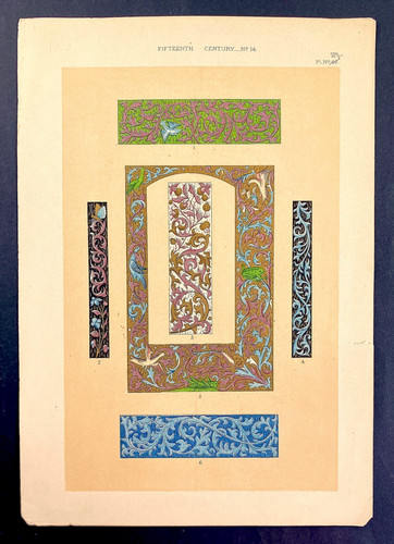 Illumination 15th century from - 15th,