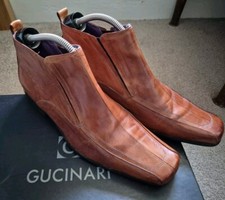 Gucinari Mens Tan Brown