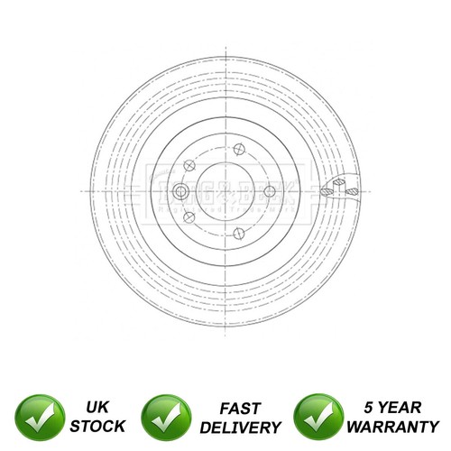 Brake disc rear - 1x, sjr