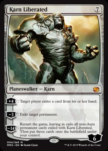 Karn liberated mtg - , modern