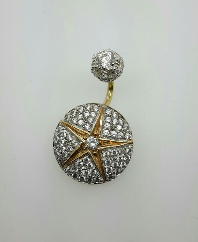 9ct cubic zirconia - zirconia, belly