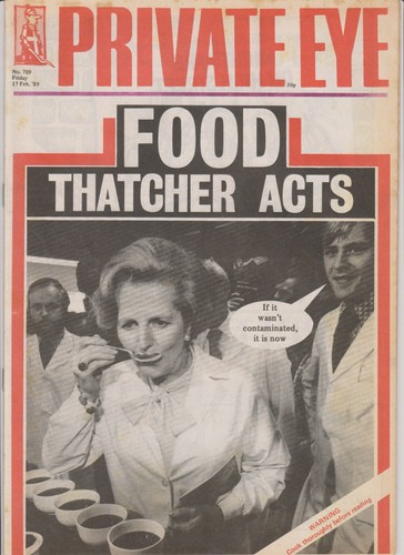Private eye magazine issue - eye,