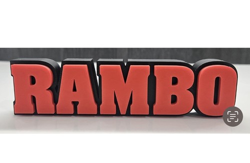 Decorative rambo first - decorative,