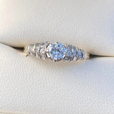 18ct Gold and Platinum Diamond