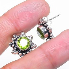 Green Peridot Gemstone 925