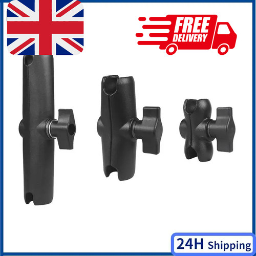 Aluminum double socket arm - double, 1
