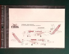 F-Dcal Airliner Decals 1/144 TARA320-NC: Airbus A319/320 Tunisair