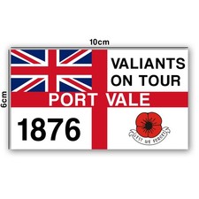 Pack of 30 Port Vale Football Casual Stickers Inspired Scarves, Flags, Ultras