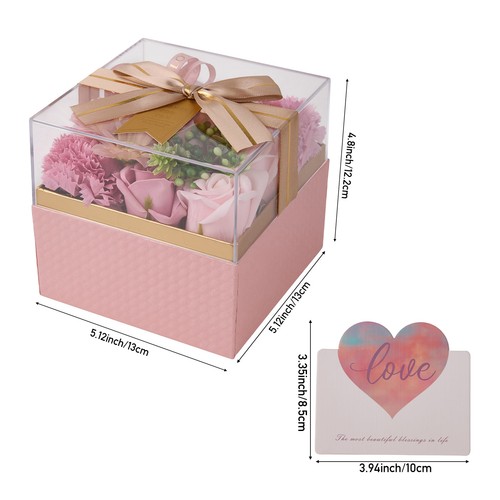 Artificial soap rose flower - artificial,