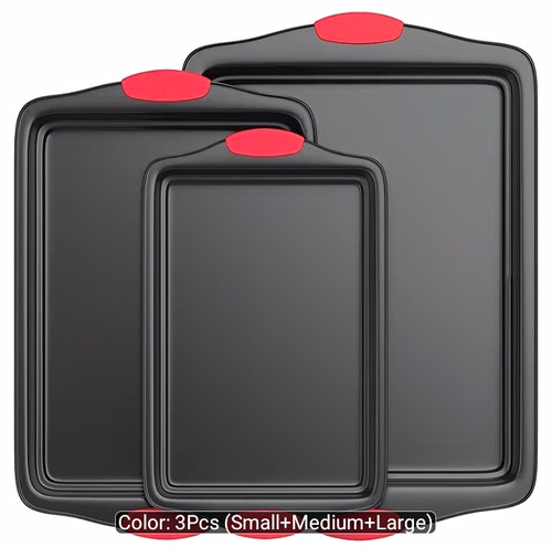 3pc non stick carbon steel - non-stick,