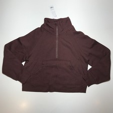 CRZ YOGA Women Fleece Half Zip
