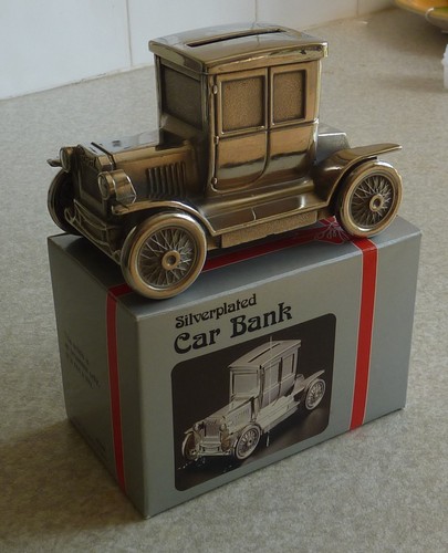 Vintage diecast metal silver - metal,