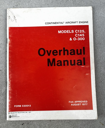 1977 teledyne continental c125 - continental,