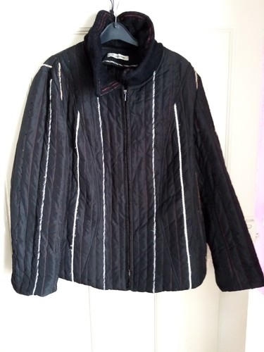 Jacket black glittery - jacket, xl