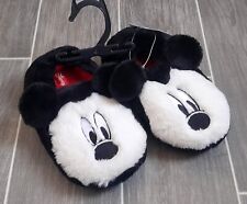 New Disney MICKEY MOUSE Kids Plush Character Slippers  - Various Sizes