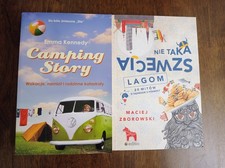 Zestaw Ksiazki Podróżnicze Polskie Polish Book Jak Nowe Szwecja Camping Story