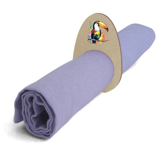 Colourful toucan wooden - 5,