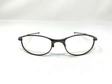 RARE OAKLEY TIGHTROPE SUNGLASSES Pewter Frames Only With Scratches OO4040-02