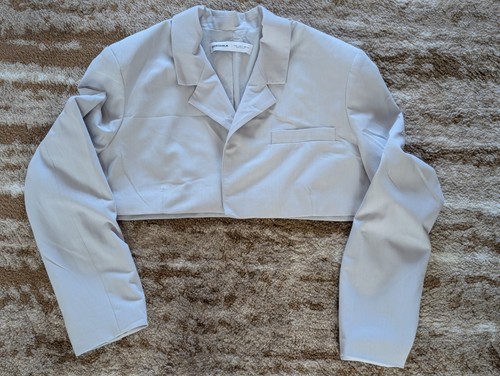 Bershka light grey - bershka,