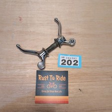 Vintage Bicycle Rear Wheel Hub Wing Nuts Road #202