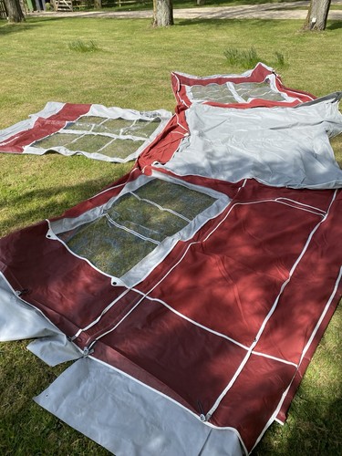 Isabella burgundy minor awning - burgundy,