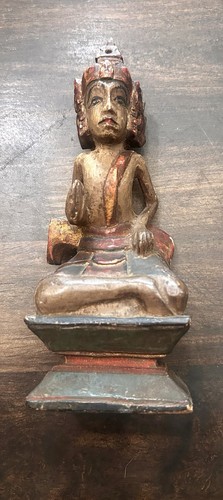 Antique burmese khan wood - khan,