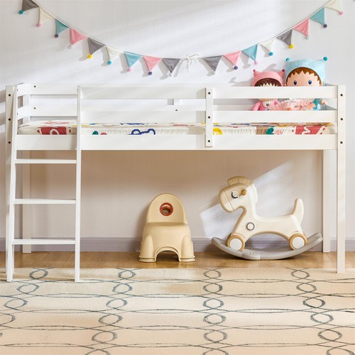 Modern solid pine kids bunk - modern,